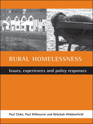cover image of Rural homelessness